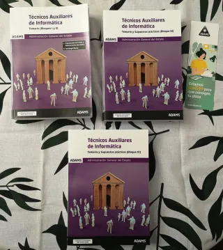 Temario Técnicos Auxiliares Informática (Adams)