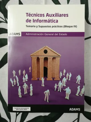 Temario Técnicos Auxiliares Informática (Adams)