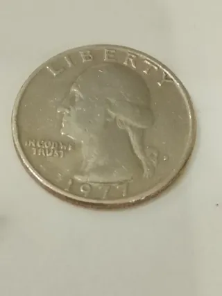 Moneda 1977 In God We Trust