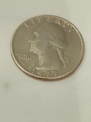 Moneda 1977 In God We Trust