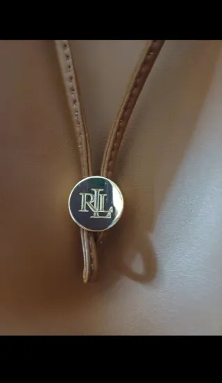 Borsa Pelle Ralph Lauren Marrone