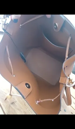 Borsa Pelle Ralph Lauren Marrone