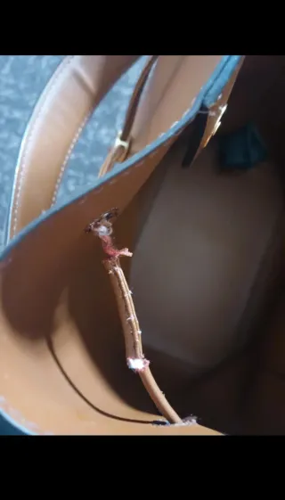 Borsa Pelle Ralph Lauren Marrone