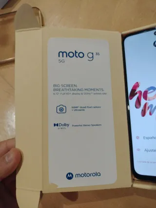 Motorola Moto G 5G Caja Completa