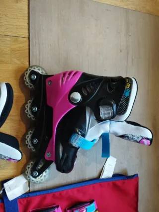 Patines Monster High niña Talla M + Protecciones