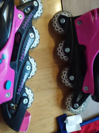 Patines Monster High niña Talla M + Protecciones