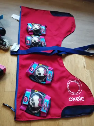 Patines Monster High niña Talla M + Protecciones