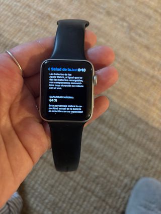 Apple Watch Series 3 Negro/Plata