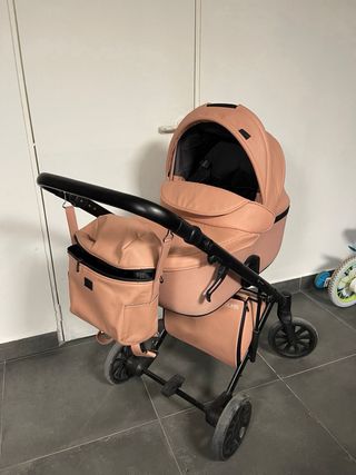 Carro de bebé Anex color salmón