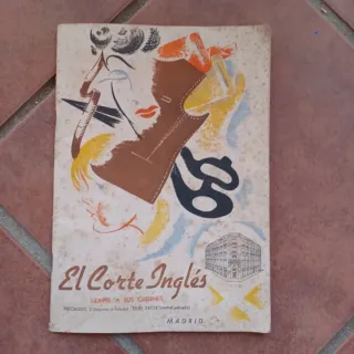 Revista antigua El Corte Inglés Madrid
