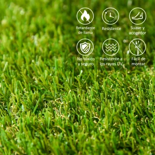 Losetas de césped artificial