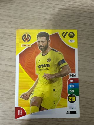 Cromo Albiol Villarreal Panini EA Sports 347