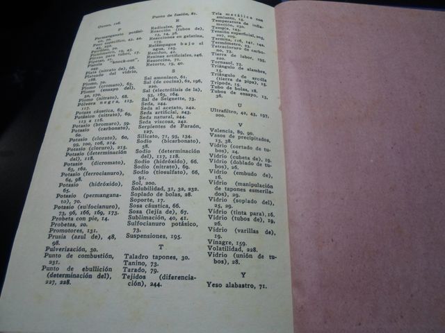 Química Inorgánica Experimental 1943