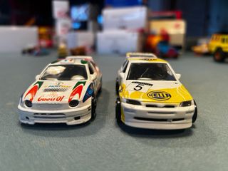 Set 2 Auto WRC 1:43 Guisval Escort Corolla