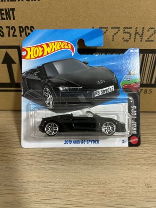 Hot Wheels 2019 Audi R8 Spyder Negro
