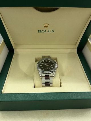 Reloj Rolex Oyster Perpetual Date Negro