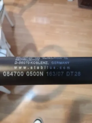 Pareja Amortiguadores Lift-O-Mat