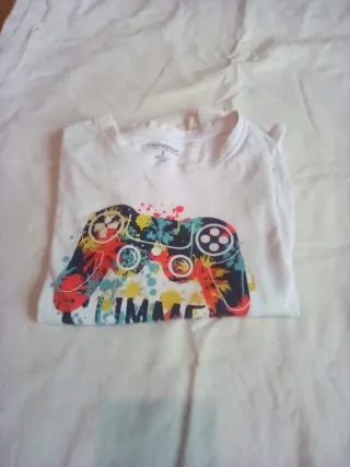 Camiseta manga larga niño Summer Gamer