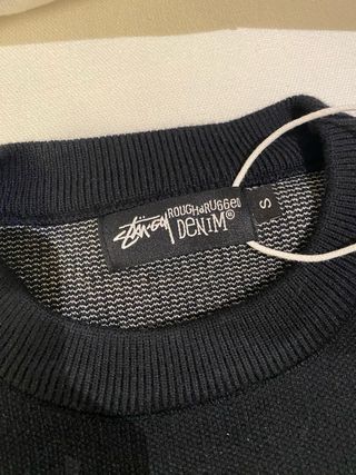 Jersey Stüssy Negro y Blanco