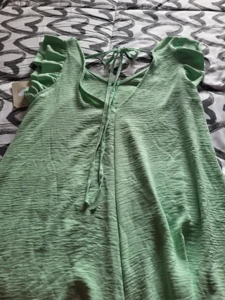 Mono corto verde agua