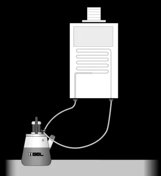 Pompa Disincrostante Gel 15 Lt Lavaggio Caldaia