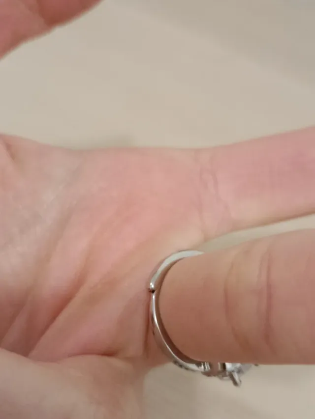 Anillo Plata 925 Corazón Circonitas Ajustable