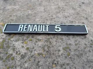 Renault 5 - Anagrama Salpicadero PIEZA ORIGINAL