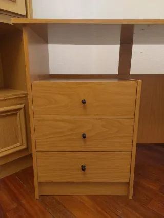 Escritorio/Mesa de estudio de madera