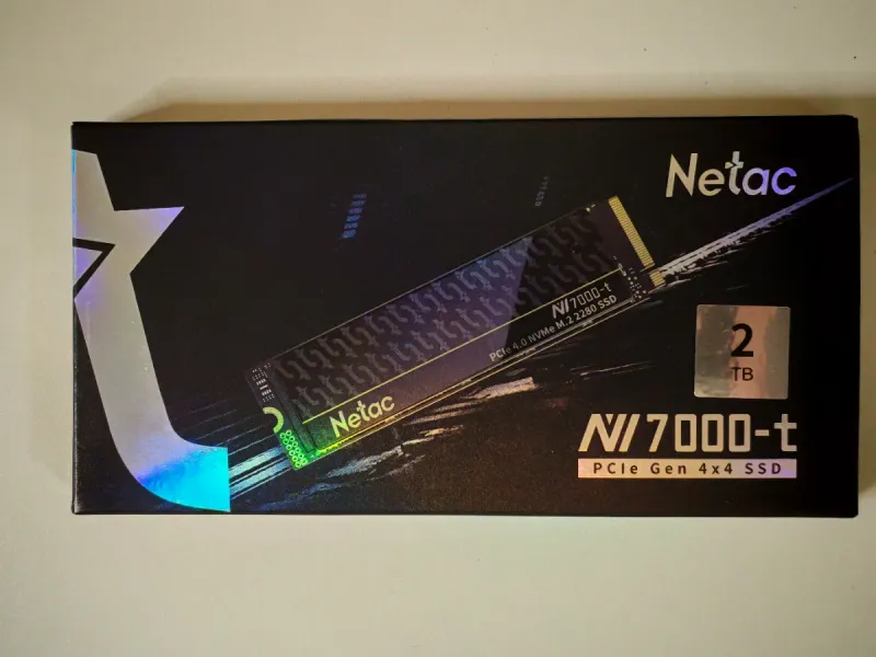 Netac NV7000-T 2TB NVMe M.2 SSD PCIe 4.0 afbeelding 2