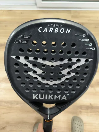 Pala de pádel Kuikma Hybrid Carbon 12K