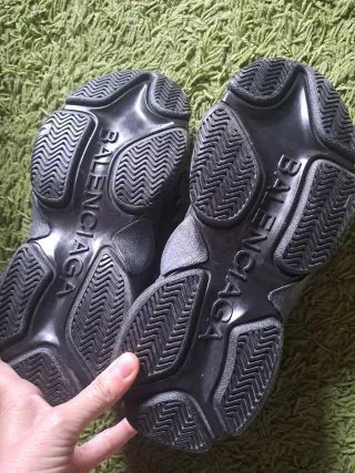 Balenciaga Triple S nere Tg 36