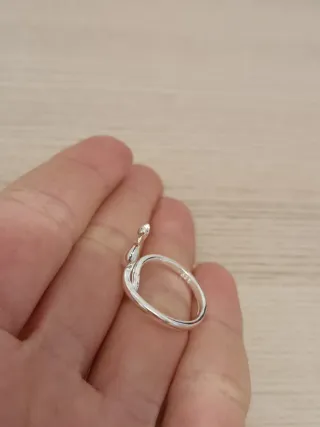 Anillo Plata 925 Gato Nuevo Ajustable