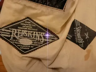 Cazadora chaqueta de ante Redskins Marrón talla L