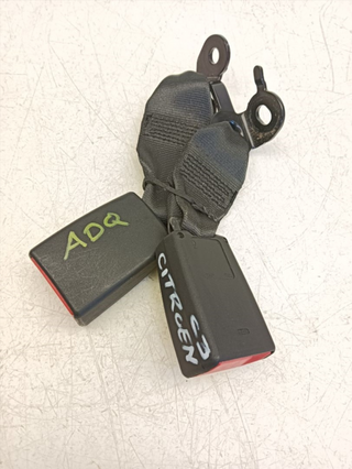 ENGANCHE CINTURON TRASERO CENTRAL CITROEN C3 HM01