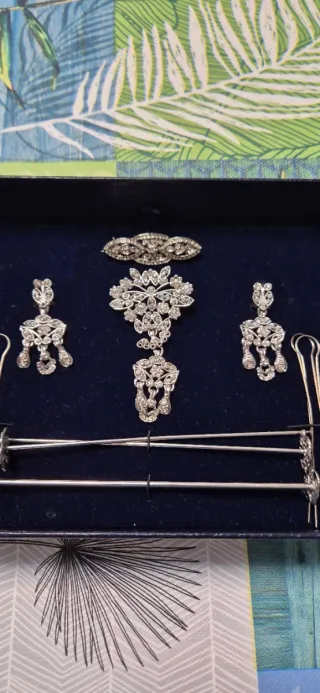 Aderezo Fallera Niña pequeña Plata