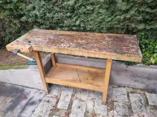 Banco de trabajo de madera