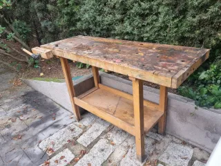 Banco de trabajo de madera