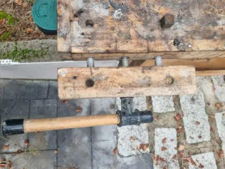 Banco de trabajo de madera