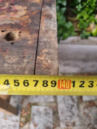 Banco de trabajo de madera