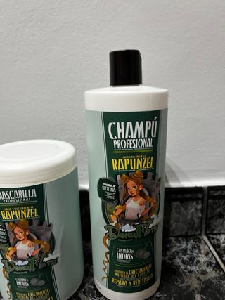 Champú y Mascarilla Dona Flor Rapunzel