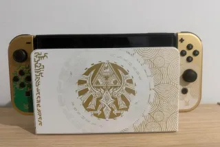 Nintendo Switch OLED Edición Zelda Tears Kingdom