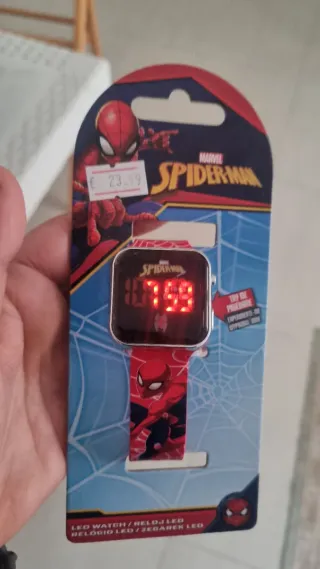 Orologio digitale Marvel Spiderman LED