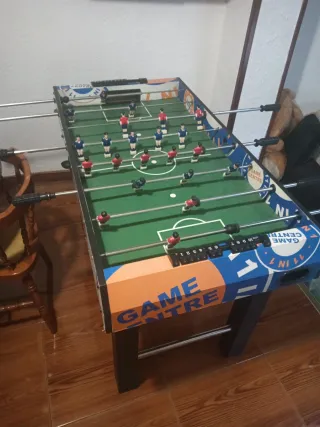 Mesa Multijuegos: Billar, Futbolín, Hockey, Pinpon