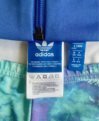 Conjunto Adidas Chándal Mujer Azul y Turquesa