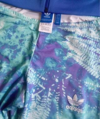 Conjunto Adidas Chándal Mujer Azul y Turquesa