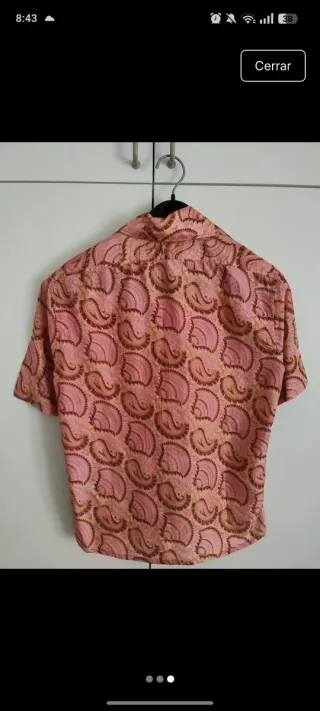 Camisa Pierre Cardin Mujer Estampada