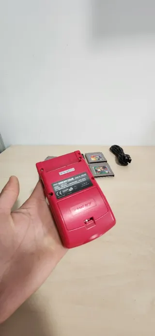 Nintendo Game Boy Color Roja + Juegos