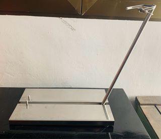 Jamonero plegable acero inoxidable