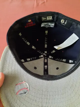 New Era Yankees Cappello Blu/Verde Taglia 6 7/8