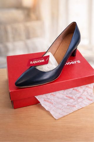 Zapato Wonders Talla 40 Azul